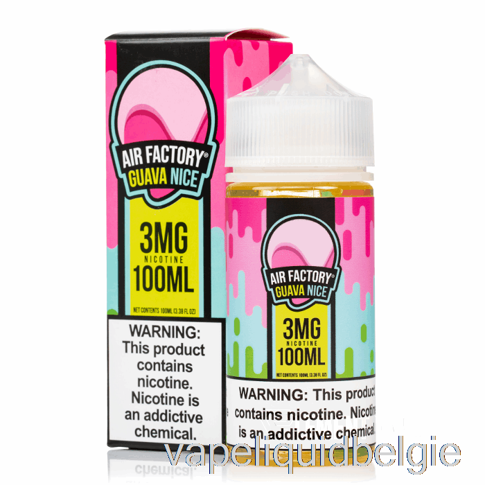 Vape Smaken Guave Nice - Luchtfabriek - 100ml 0mg